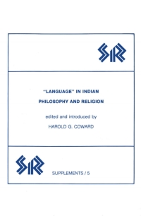 表紙画像: Language in Indian Philosophy and Religion 9780919812079