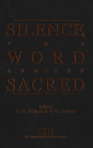 Imagen de portada: Silence, the Word and the Sacred 9780889209817