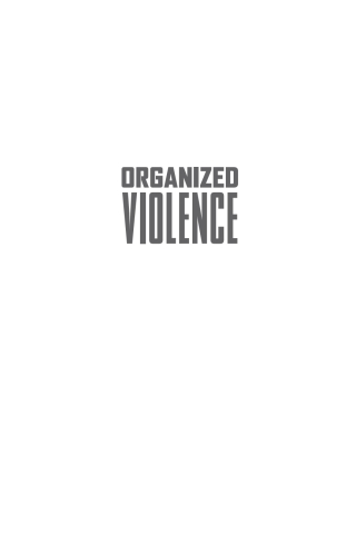 Imagen de portada: Organized Violence 9780889776104