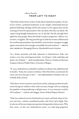 Cover image: From Left to Right 9780889778641