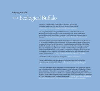 Imagen de portada: The Ecological Buffalo 9780889778719