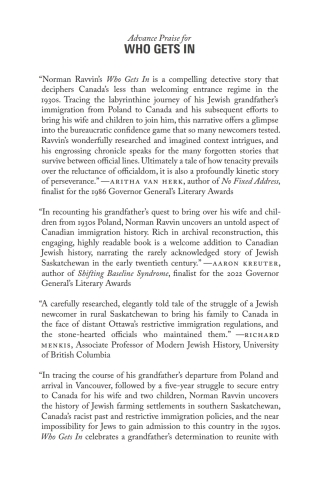 Cover image: Who Gets In 9780889779228