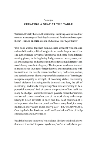 Titelbild: Creating a Seat at the Table 9780889779419
