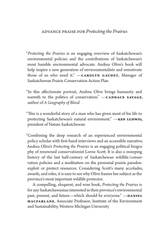 Cover image: Protecting the Prairies 9780889779600