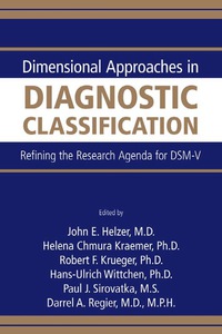 Cover image: Dimensional Approaches in Diagnostic Classification 9780890423431