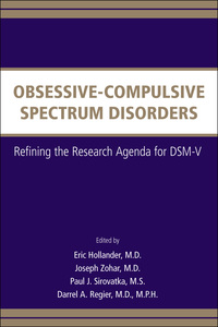 Cover image: Obsessive-Compulsive Spectrum Disorders 9780890426593