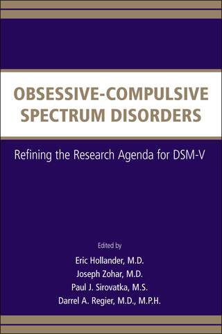 Imagen de portada: Obsessive-Compulsive Spectrum Disorders 9780890426593