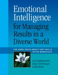 Cover image: Emotional Intelligence for Managing Results in a Diverse World 9780891062998