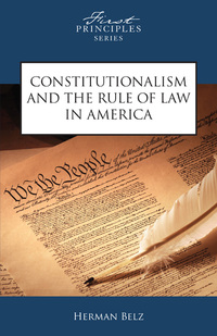 Titelbild: Constitutionalism and the Rule of Law in America 9780891951322