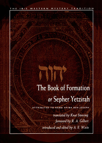 Omslagafbeelding: The Book of Formation or Sepher Yetzirah 9780892540945