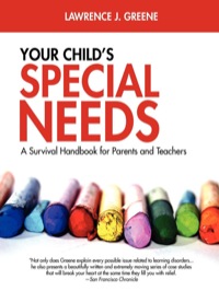 表紙画像: Your Child's Special Needs 1st edition 9780893343248