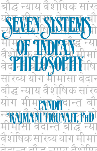 Imagen de portada: Seven Systems of Indian Philosophy 9780893890766