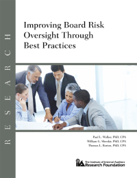 Cover image: Improving Board Risk Oversight Through Best Practices 1st edition 9780894137143