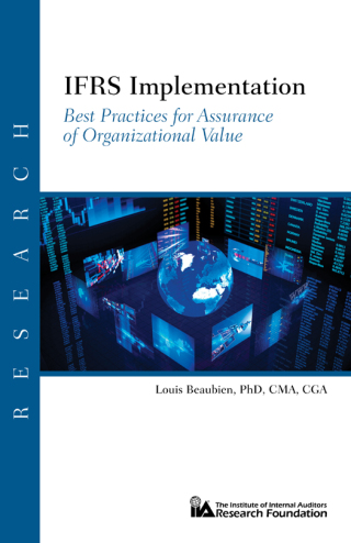 Cover image: IFRS Implementation: Best Practices for Assurance of Organizational Value 1st edition 9780894137204