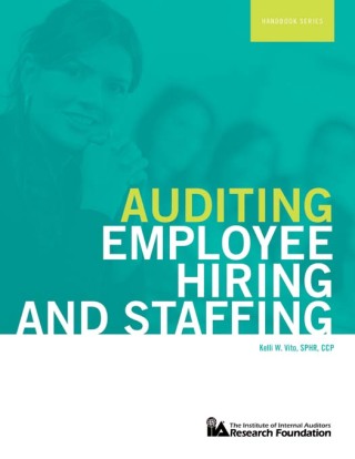 Cover image: Auditing Employee Hiring and Staffing 9780894137037