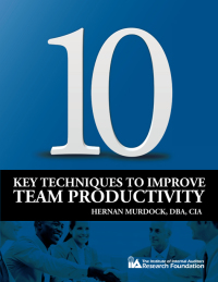 Imagen de portada: 10 Key Techniques to Improve Team Productivity: A Guide to Developing Your Team's Full Potential 9780894137167