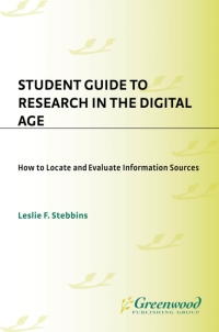 Cover image: Student Guide to Research in the Digital Age 1st edition