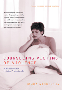 Cover image: Counseling Victims of Violence 2nd edition 9780897934633