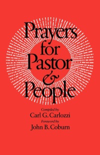 Imagen de portada: Prayers for Pastor and People 9780898691085