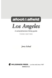 Imagen de portada: Afoot and Afield: Los Angeles County 9780899974996