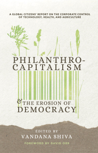 Imagen de portada: Philanthrocapitalism and the Erosion of Democracy 9780907791911