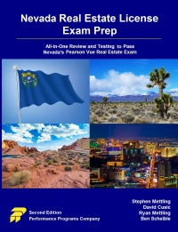 Cover image: Nevada Real Estate License Exam Prep: All-in-One Review and Testing to Pass Nevada’s Pearson Vue Real Estate Exam 2nd edition 9780915777020