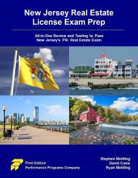 Cover image: New Jersey Real Estate License Exam Prep: All-in-One Review and Testing to Pass New Jersey's PSI Real Estate Exam 1st edition 9780915777228