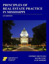 Cover image: Principles of Real Estate Practice in Mississippi 1st edition 9780915777310