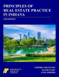 Cover image: Principles of Real Estate Practice in Indiana 2nd edition 9780915777334