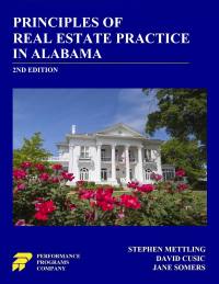 Omslagafbeelding: Principles of Real Estate Practice in Alabama 2nd edition 9780915777341