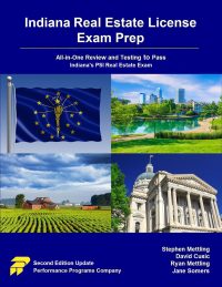 Cover image: Indiana Real Estate License Exam Prep: All-in-One Review and Testing to Pass Indiana's PSI Real Estate Exam 2nd edition 9780915777358