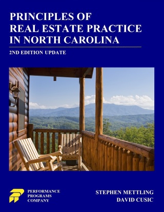 Cover image: Principles of Real Estate Practice in North Carolina - Edition Update 2nd edition 9780915777488