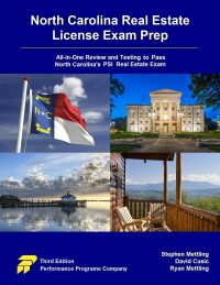Cover image: North Carolina Real Estate License Exam Prep - All-in-One Review and Testing to Pass North Carolina’s PSI Real Estate Exam 3rd edition 9780915777518