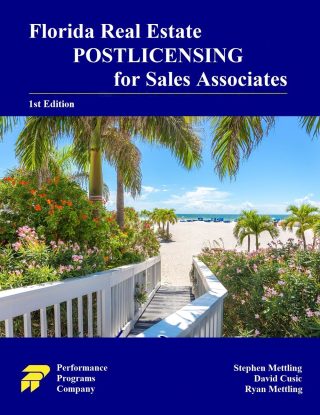 Cover image: Florida Real Estate Postlicensing for Sales Associates - 1st Edition 1st edition 9780915777624