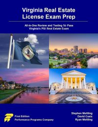 Cover image: Virginia Real Estate License Exam Prep - 1st Edition  1st edition 9780915777716
