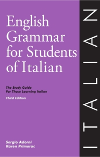 Omslagafbeelding: English Grammar for Students of Italian 3rd edition 9780934034401