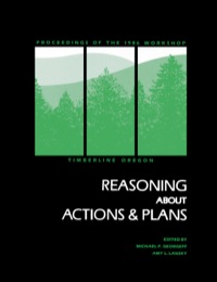 Imagen de portada: Reasoning About Actions & Plans 9780934613309