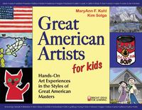 صورة الغلاف: Great American Artists for Kids 1st edition 9780935607000