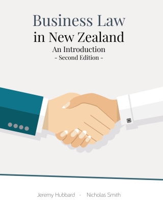 Cover image: Business Law In New Zealand, an Introduction 2nd edition 9780947496920