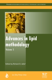 Imagen de portada: Advances in Lipid Methodology 9780953194964