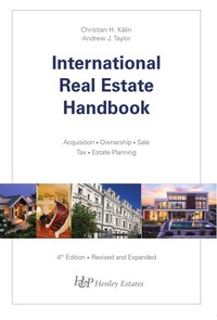 Imagen de portada: International Real Estate Handbook 4th edition 9780957436220
