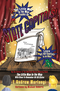 表紙画像: The Little Man In the Map Teaches the State Capitals! 1st edition