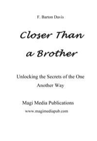 Cover image: Closer Than a Brother 9780981950204