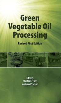 Cover image: Green Vegetable Oil Processing 9780988856530