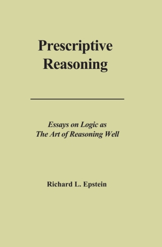 Imagen de portada: Prescriptive Reasoning 1st edition 9780983452140