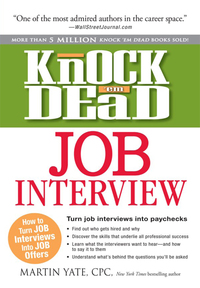 表紙画像: Knock 'em Dead Job Interview 9780983973447