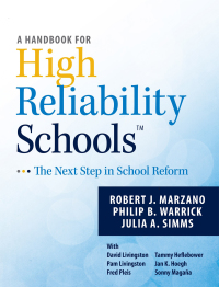 Imagen de portada: A Handbook for High Reliability Schools 1st edition 9780983351276
