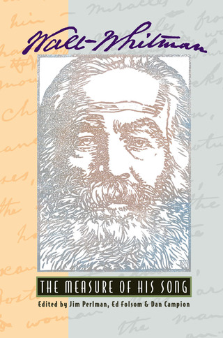 Cover image: Walt Whitman: The Measure of His Song 9780930100780