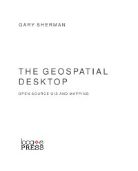 Cover image: The Geospatial Desktop 1st edition 9780986805219
