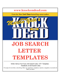 表紙画像: Knock Em Dead Job Search Letter Templates